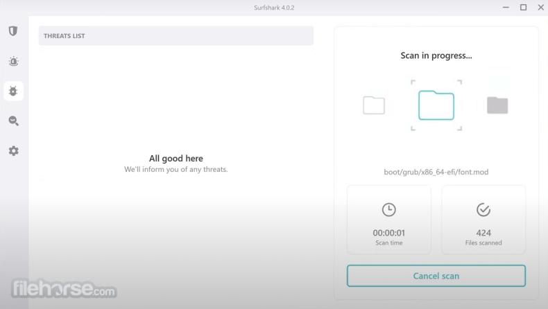 Surfshark电脑版iCloud备份加速