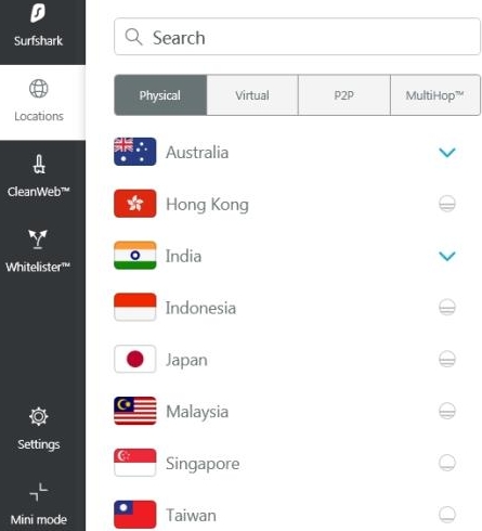 Surfshark官网下载镜像地址