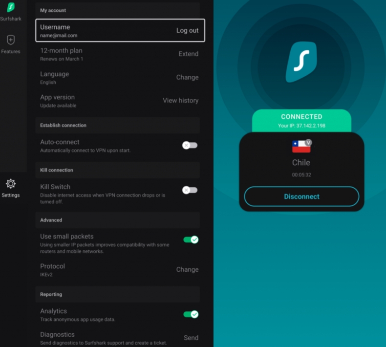 Surfshark下载安装路径自定义设置教程
