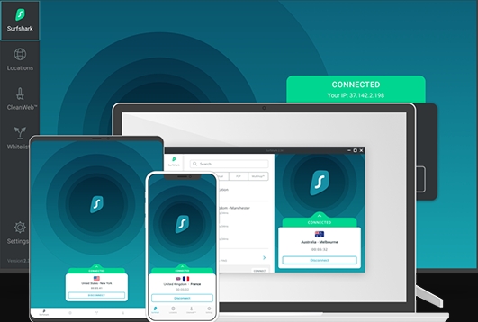 Surfshark VPN WireGuard协议速度测试报告